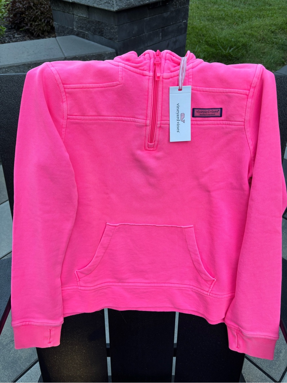 Vineyard Vines Bright Pink Pullover Tee